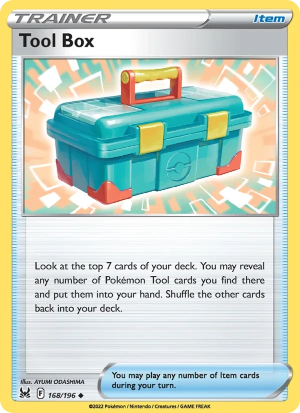 Tool Box 168/196 Lost Origin Pokémon card