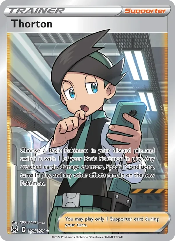 Thorton 195/196 Lost Origin Pokémon card