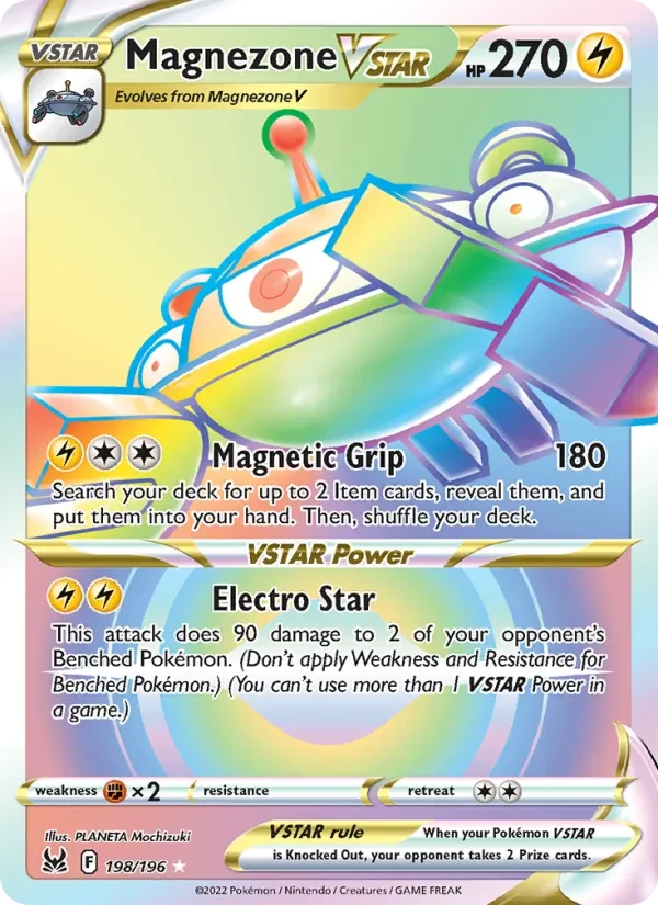 Magnezone VSTAR 198/196 Lost Origin Pokémon card