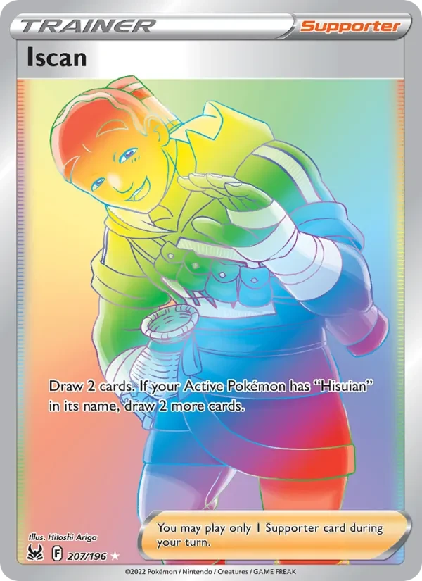Iscan 207/196 Lost Origin Pokémon card