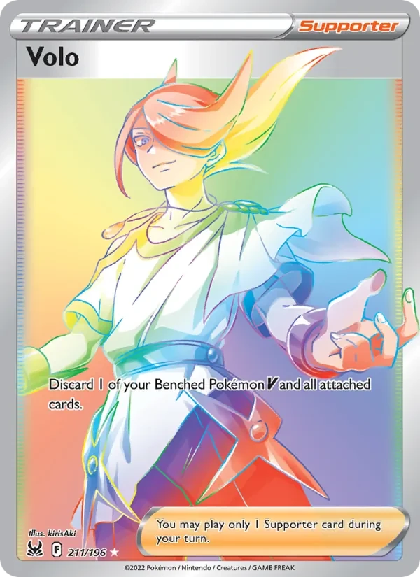 Volo 211/196 Lost Origin Pokémon card