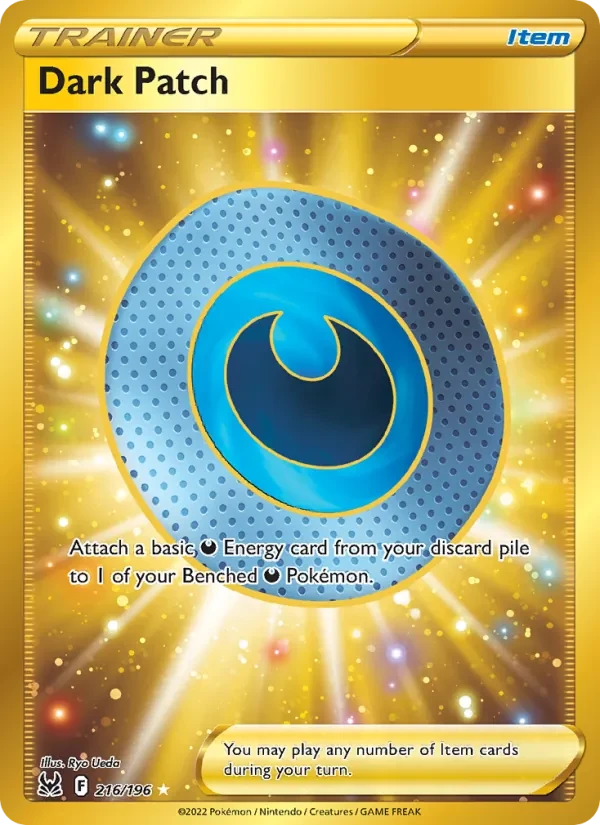 Dark Patch 216/196 Lost Origin Pokémon card