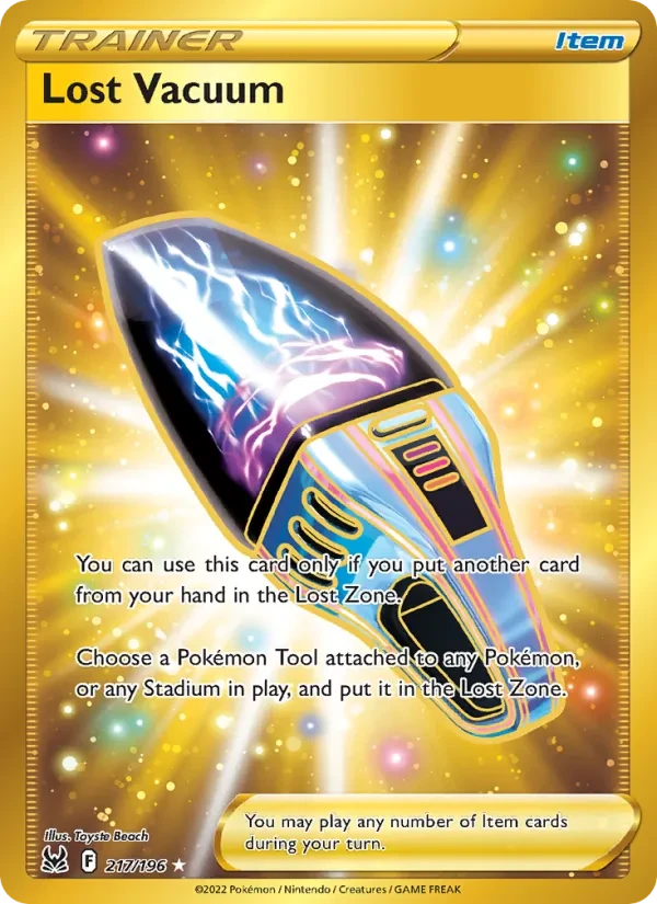 Lost Vacuum 217/196 Lost Origin Pokémon card