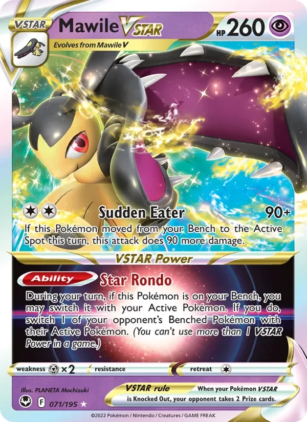 Mawile VSTAR 071/195 Silver Tempest Pokémon card