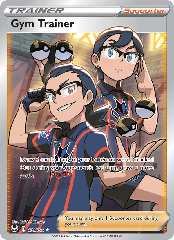 Gym Trainer 191/195 Silver Tempest Pokémon card