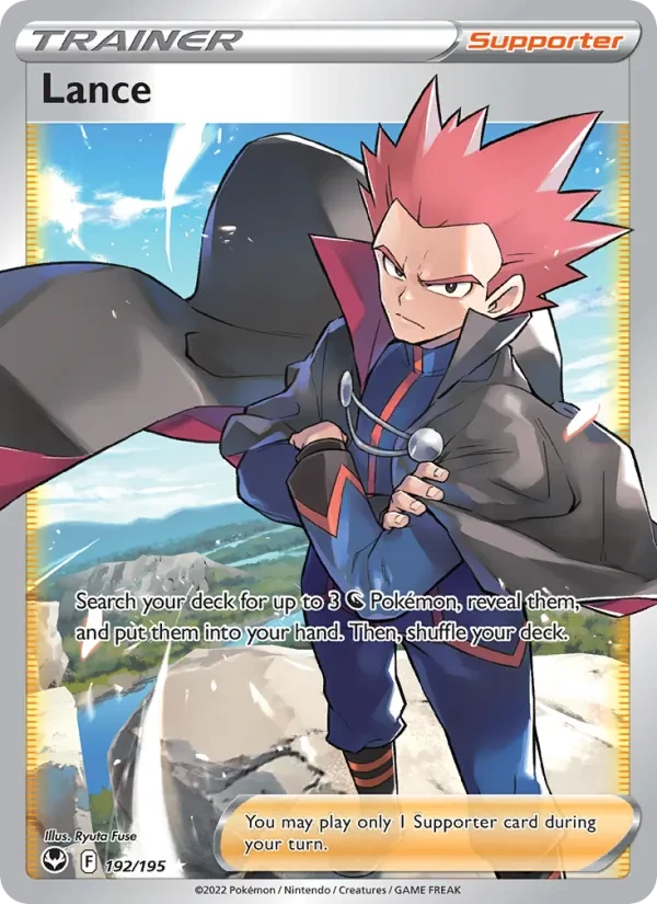 Lance 192/195 Silver Tempest Pokémon card