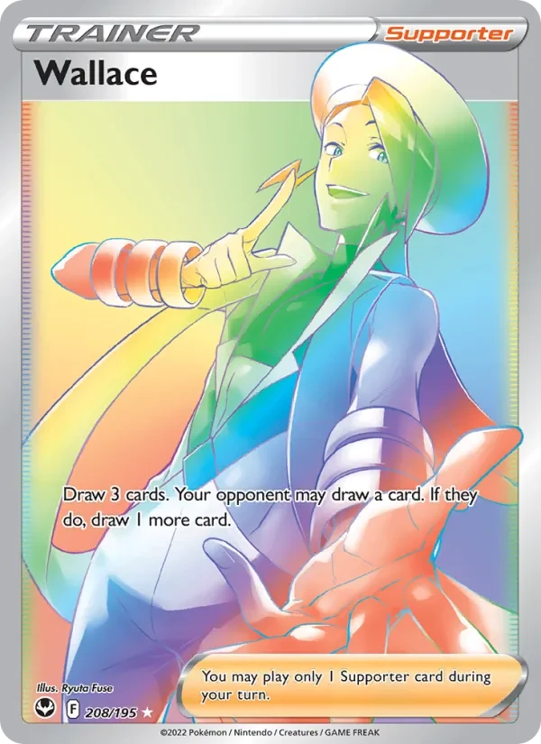Wallace 208/195 Silver Tempest Pokémon card