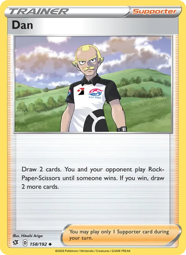 Dan 158/192 Rebel Clash Pokémon card