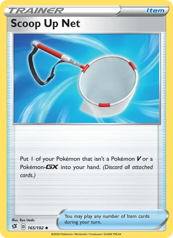 Scoop Up Net 165/192 Rebel Clash Pokémon Karte