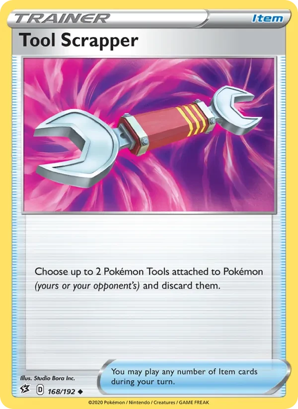 Tool Scrapper 168/192 Rebel Clash Pokémon card