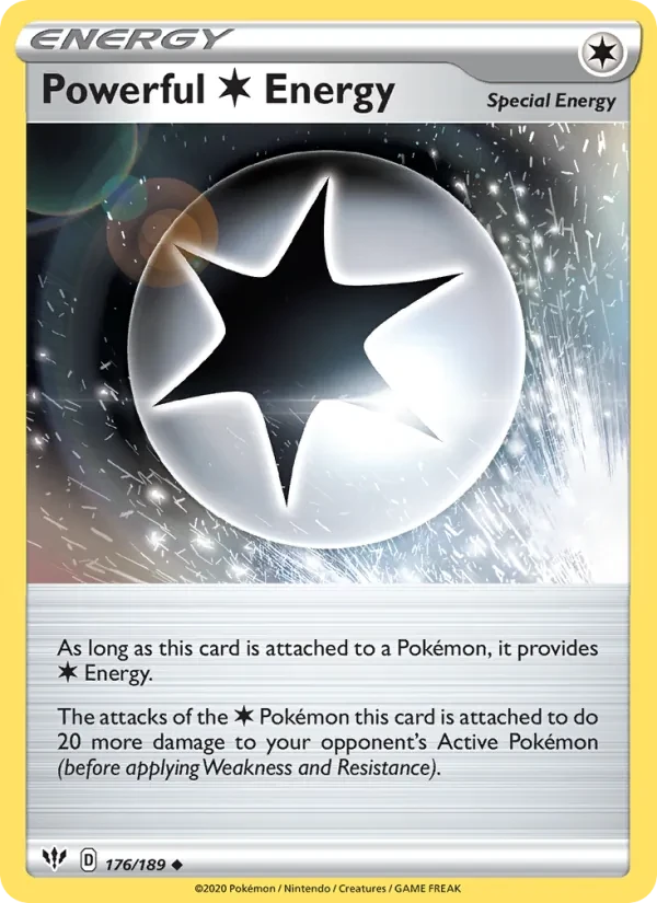 Powerful Colorless Energy 176/189 Darkness Ablaze Pokémon card