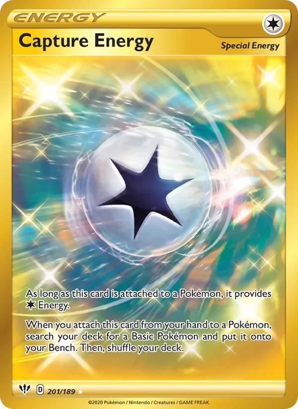 Capture Energy 201/189 Darkness Ablaze Pokémon card