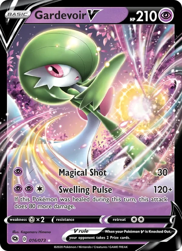 Gardevoir V 16/73 Champion's Path Pokémon card