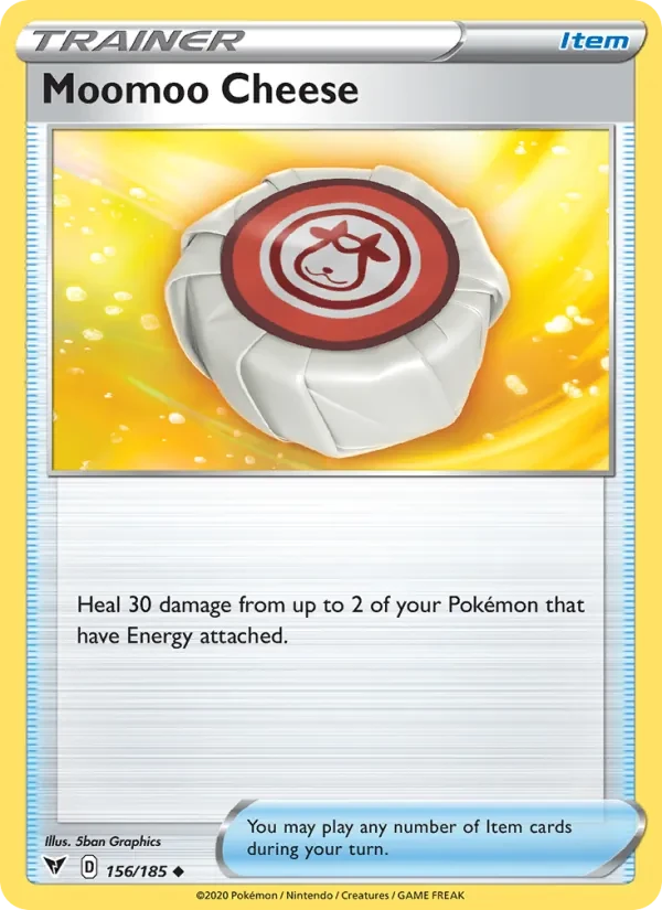 Moomoo Cheese 156/185 Vivid Voltage Pokémon card
