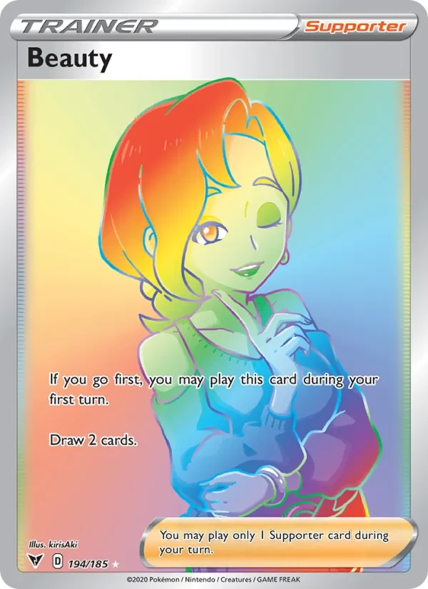 Beauty 194/185 Vivid Voltage Pokémon card