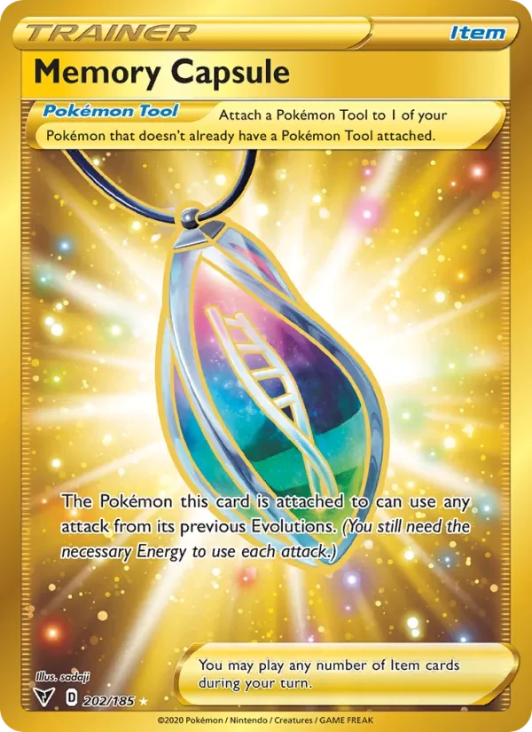 Memory Capsule 202/185 Vivid Voltage Pokémon card