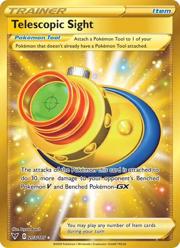 Telescopic Sight 203/185 Vivid Voltage Pokémon card