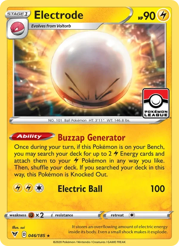 Electrode 46/185 Vivid Voltage Pokémon card