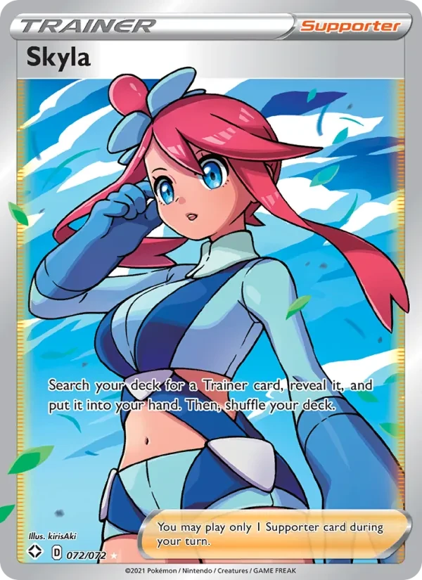 Skyla 72/72 Shining Fates Pokémon card