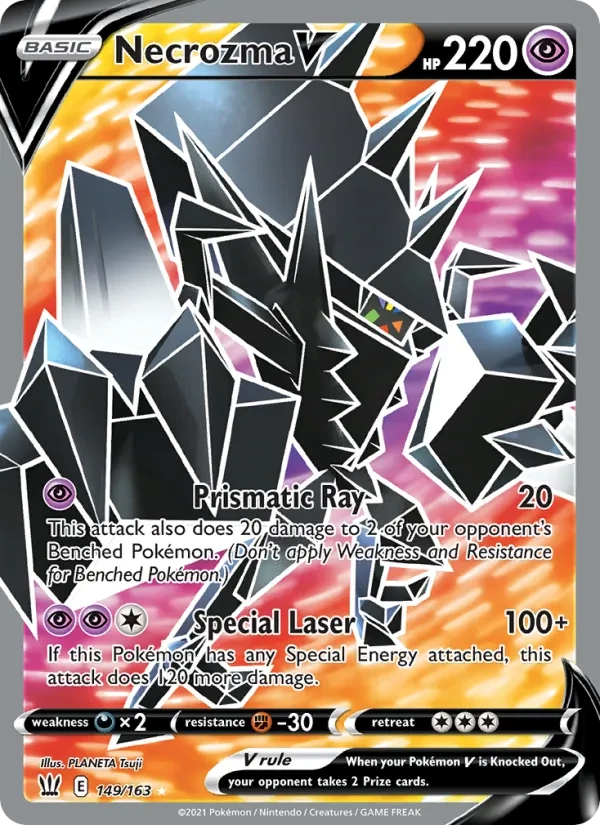 Necrozma V 149/163 Battle Styles Pokémon Karte