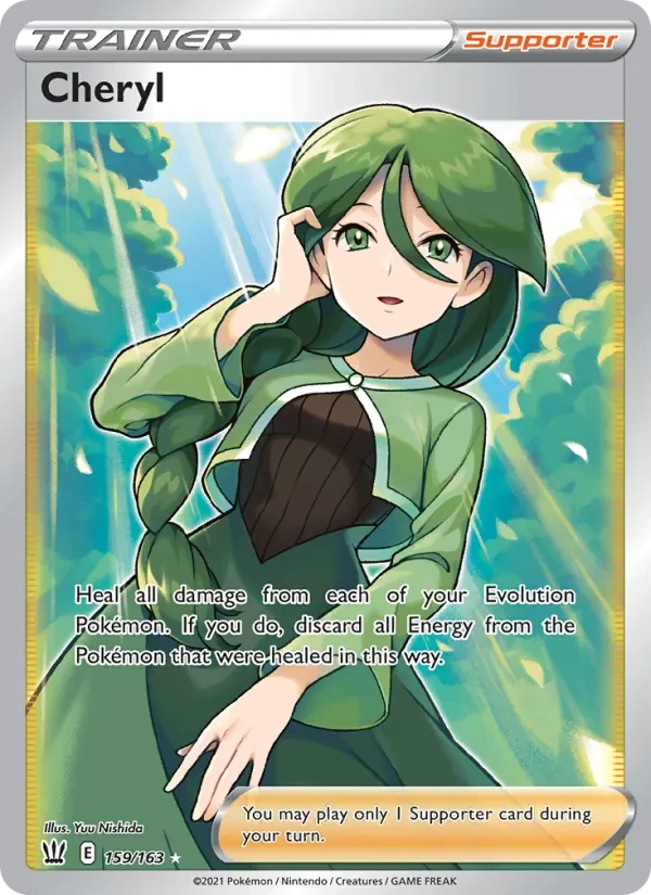 Cheryl 159/163 Battle Styles Pokémon card