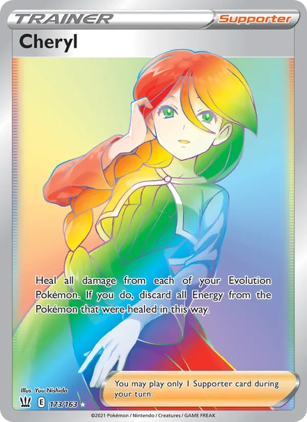 Cheryl 173/163 Battle Styles Pokémon card