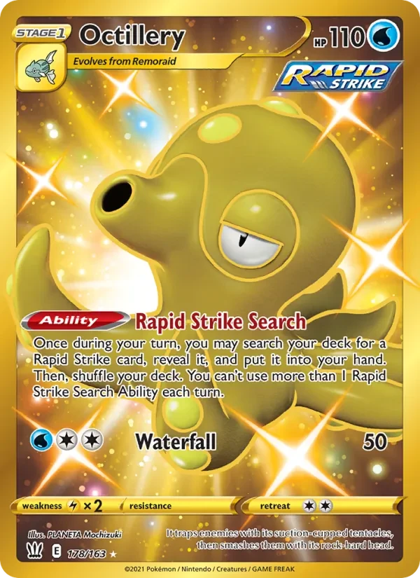 Octillery 178/163 Battle Styles Pokémon card