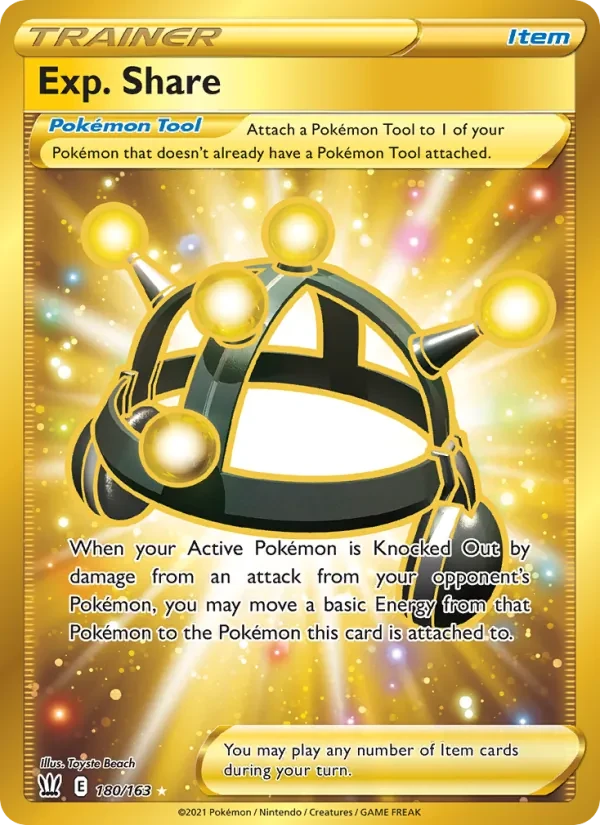 Exp. Share 180/163 Battle Styles Pokémon card