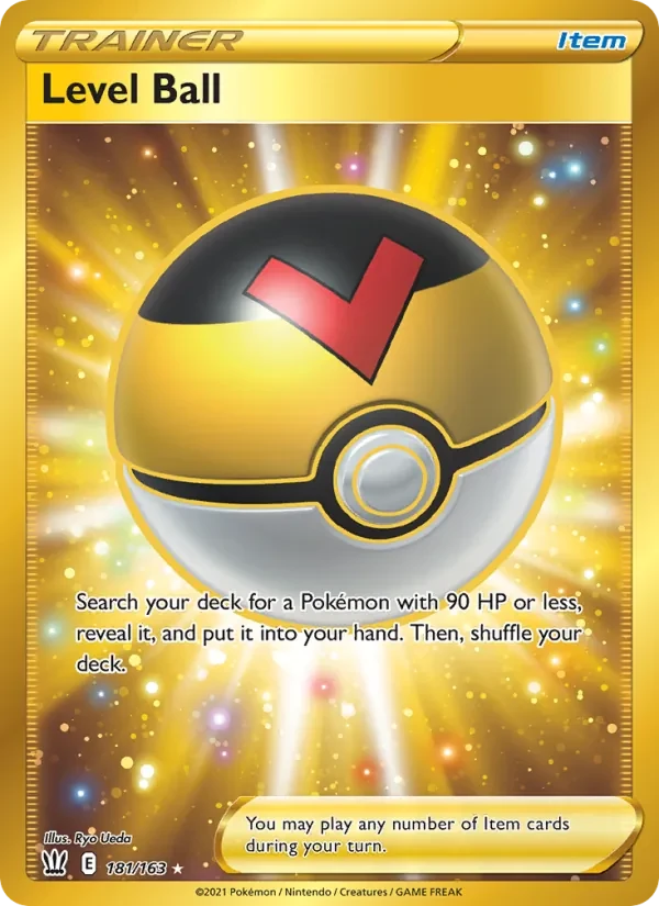 Level Ball 181/163 Battle Styles Pokémon card