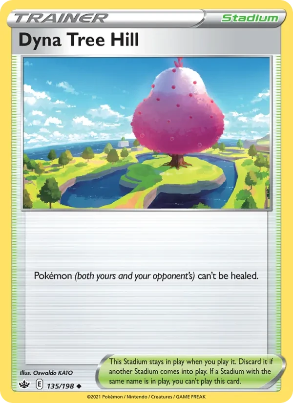 Dyna Tree Hill 135/198 Chilling Reign Pokémon Karte