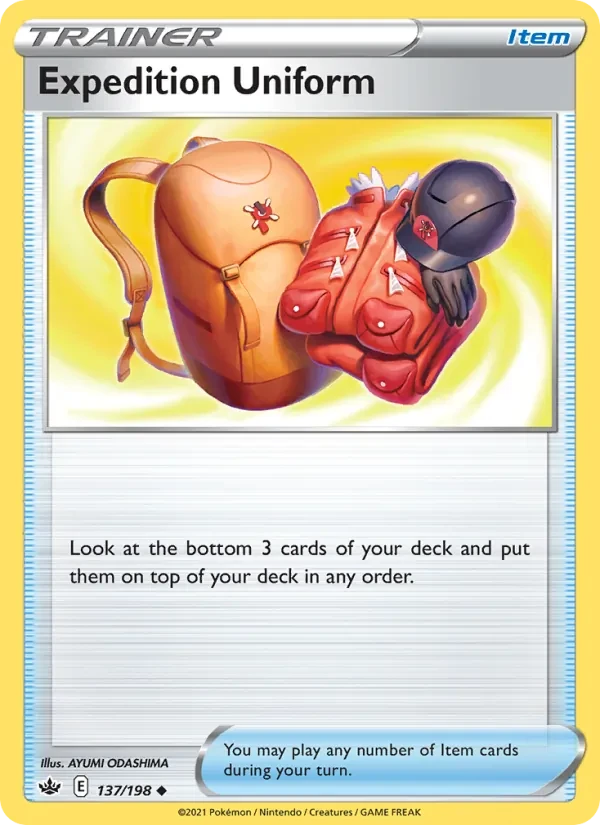 Expedition Uniform 137/198 Chilling Reign Pokémon card