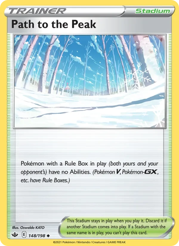 Path to the Peak 148/198 Chilling Reign Pokémon card