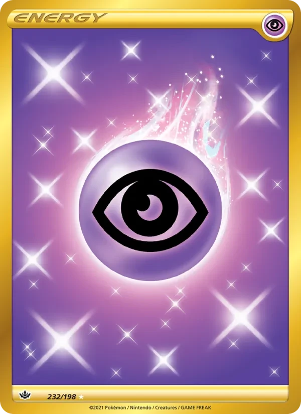 Psychic Energy 232/198 Chilling Reign Pokémon card