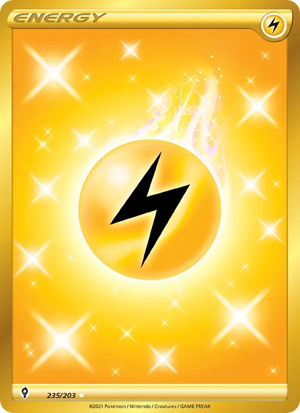 Lightning Energy 235/203 Evolving Skies Pokémon card