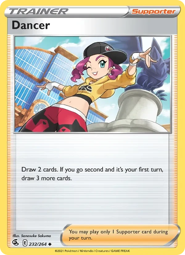 Dancer 232/264 Fusion Strike Pokémon card