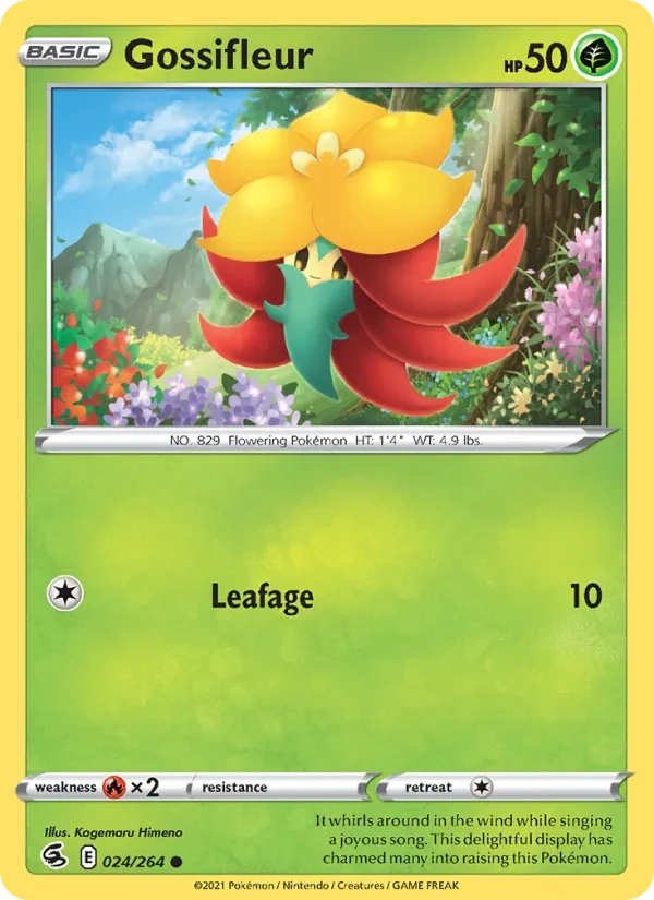 Gossifleur 24/264 Fusion Strike Pokémon Karte