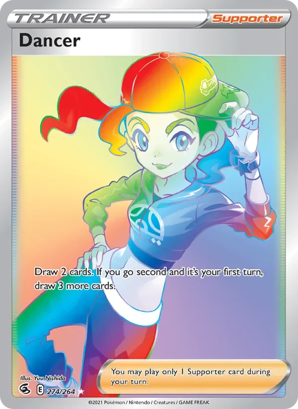 Dancer 274/264 Fusion Strike Pokémon card