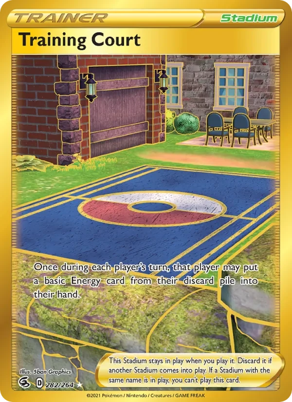 Training Court 282/264 Fusion Strike Pokémon card