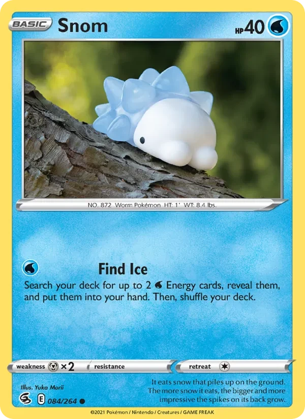 Snom 84/264 Fusion Strike Pokémon card