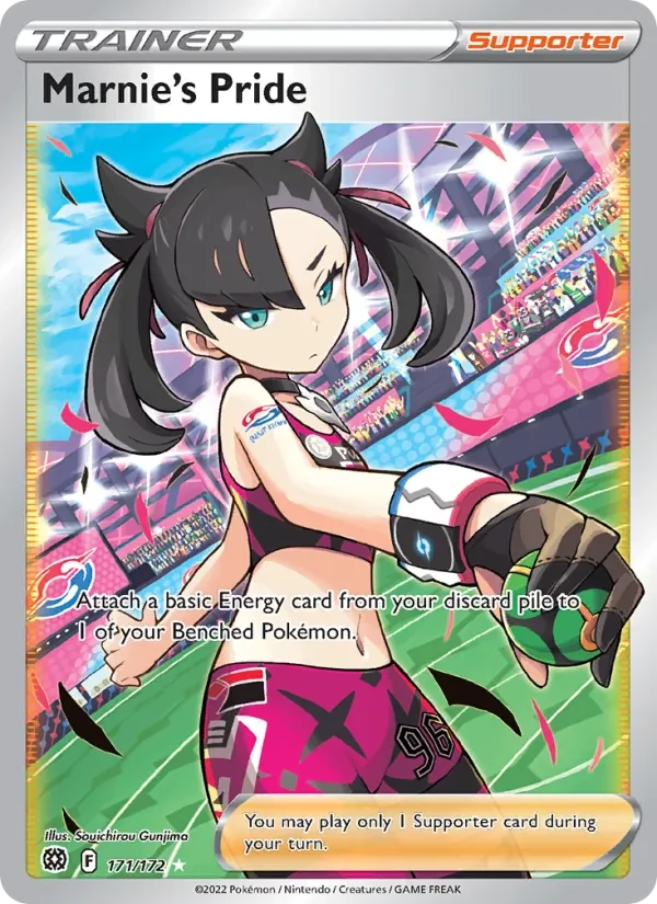 Marnie's Pride 171/172 Brilliant Stars Pokémon card