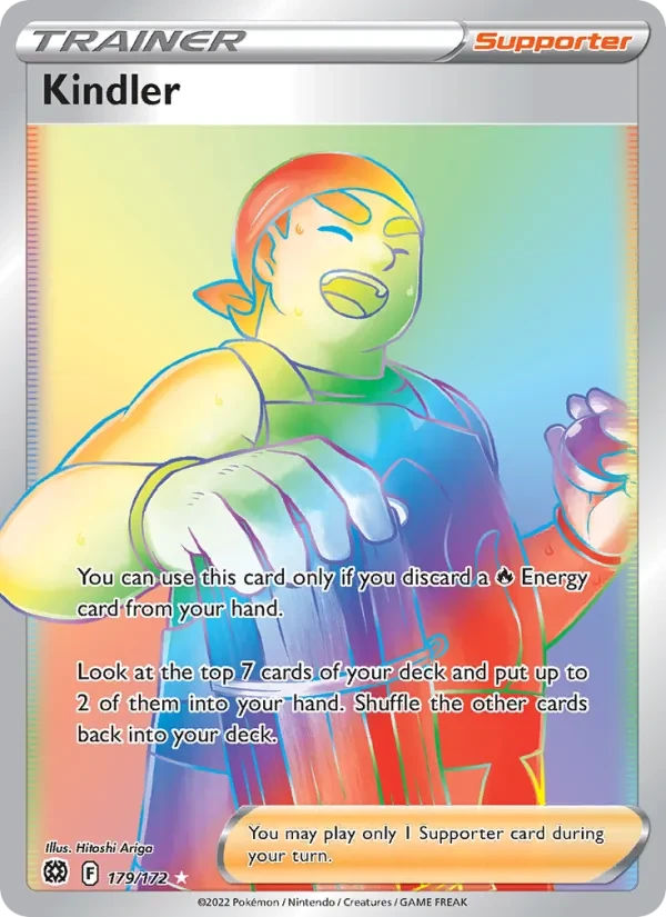 Kindler 179/172 Brilliant Stars Pokémon Karte