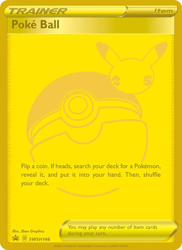 Poké Ball SWSH146 SWSH Black Star Promos Pokémon Karte