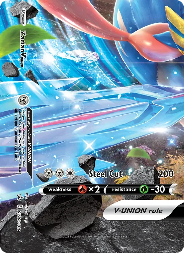 Zacian V-UNION SWSH165 SWSH Black Star Promos Pokémon card