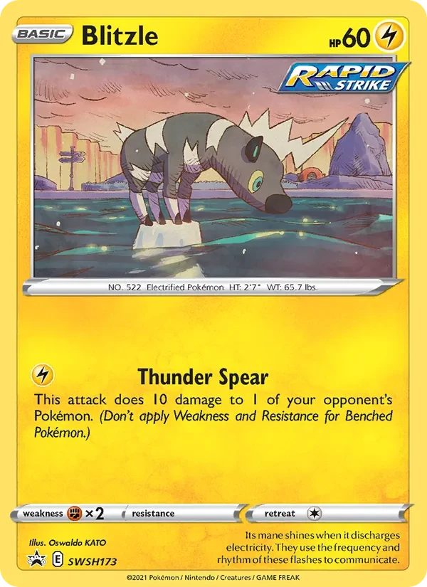 Blitzle SWSH173 SWSH Black Star Promos Pokémon card