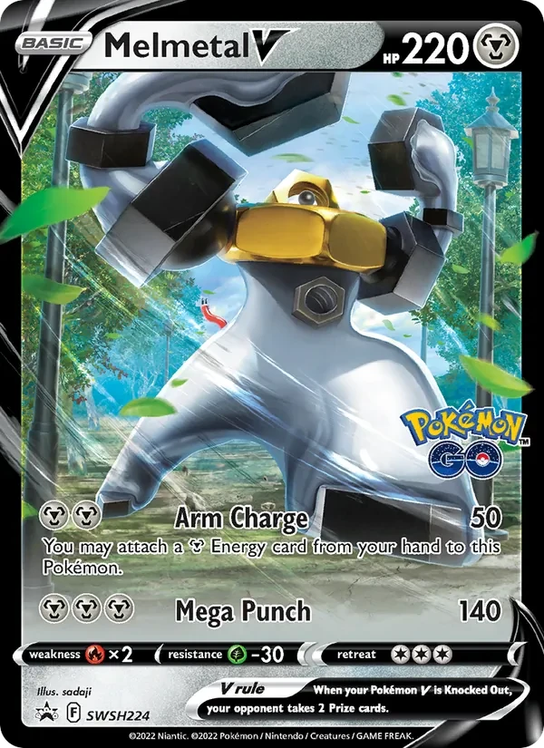 Melmetal V SWSH224 SWSH Black Star Promos Pokémon card