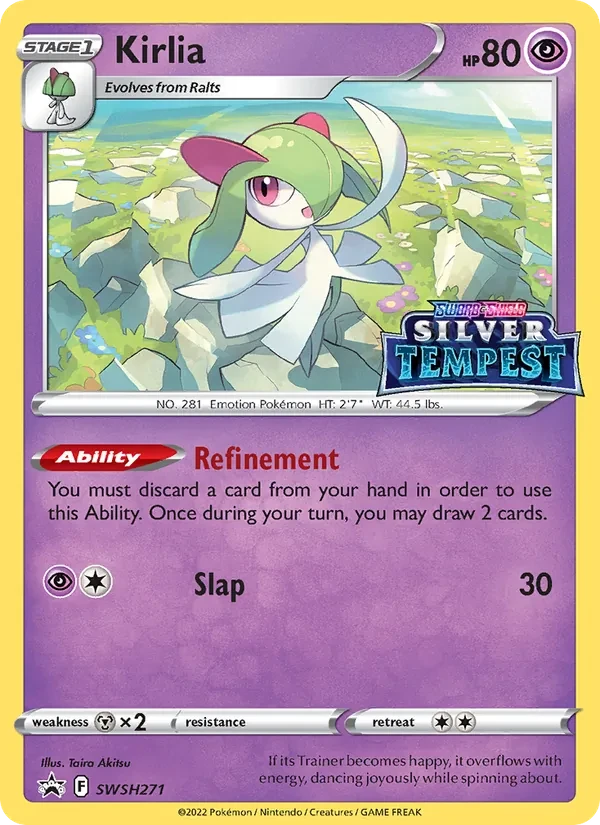 Kirlia SWSH271 SWSH Black Star Promos Pokémon Karte