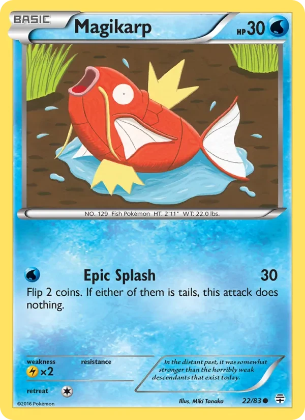 Magikarp 22/83 Generations Pokémon card