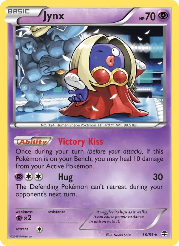 Jynx 36/83 Generations Pokémon card