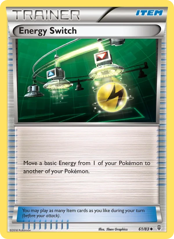 Carta Pokémon Energy Switch 61/83 Generations