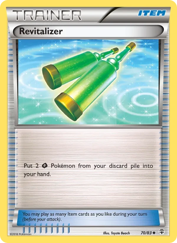 Revitalizer 70/83 Generations Pokémon card